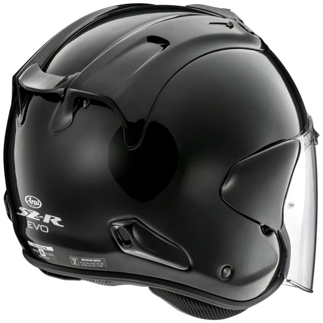 Casque Arai noir RAM-III MÉTALLISÉ