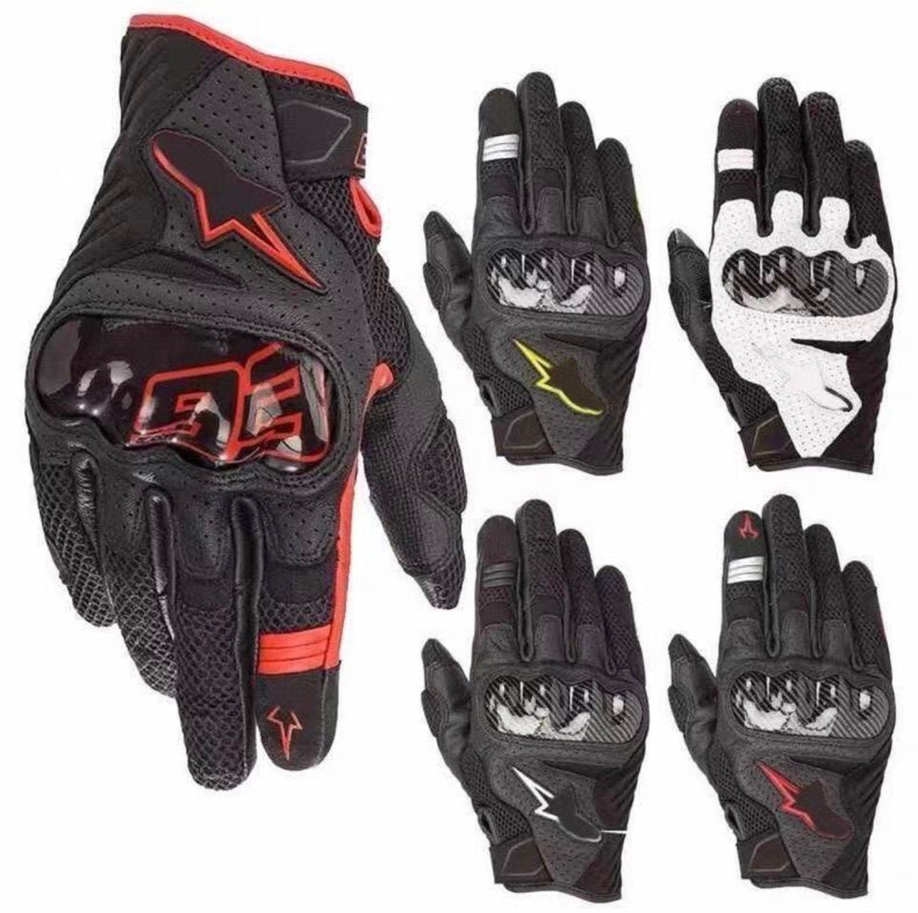 ALPINESTARS - Gants SMX-1 Air V2 Noir / Blanc